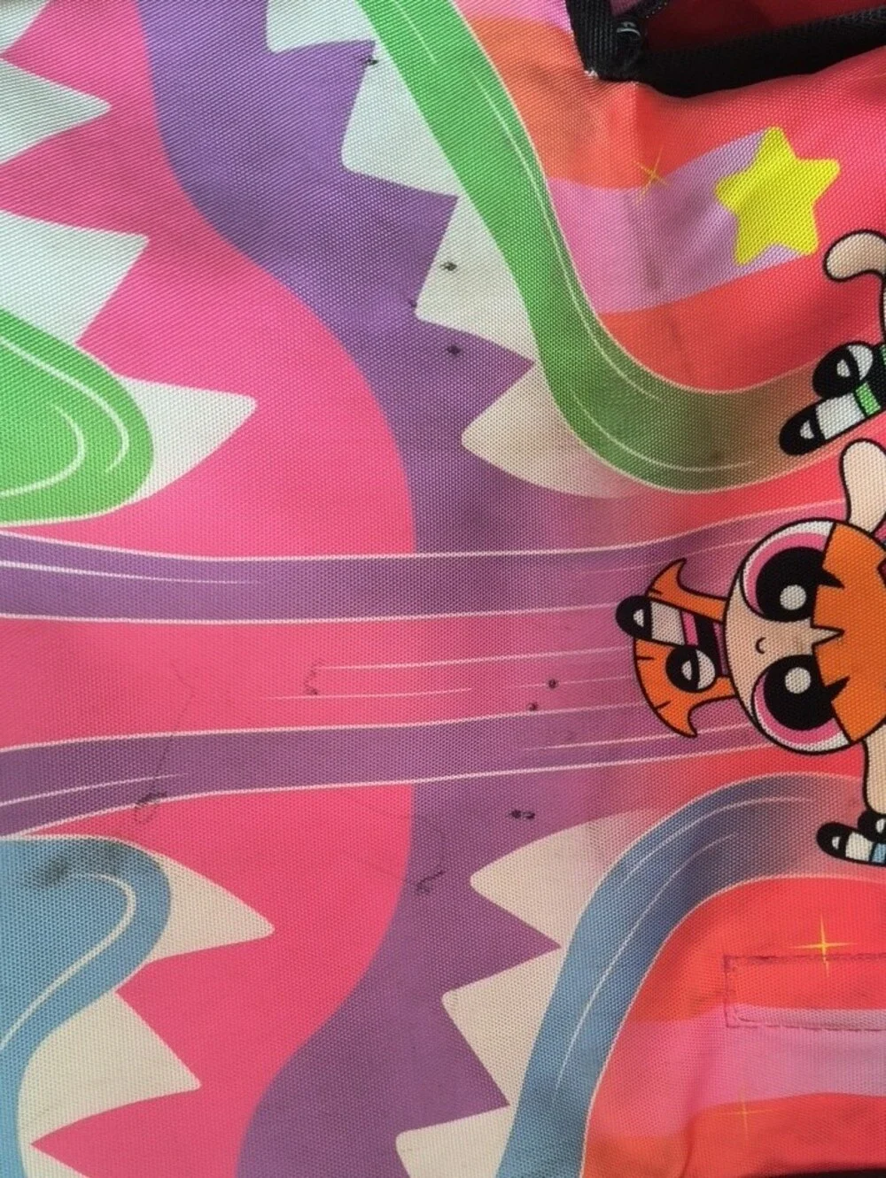 Sprayground Pink Multi-Color Powerpuff Girls Kids Backpack